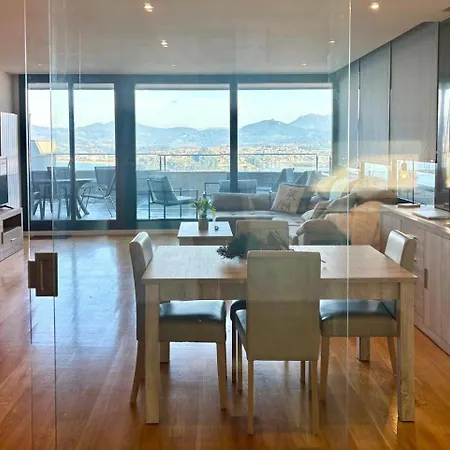 Holibai Baiona, Exclusivo Duplex Con Vistas Al Mar Y A Islas Cies شقة