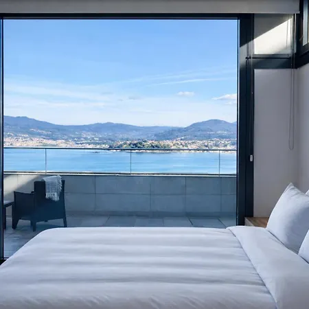 Holibai Baiona, Exclusivo Duplex Con Vistas Al Mar Y A Islas Cies *