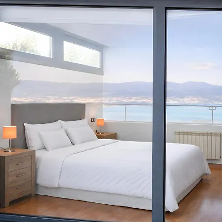 شقة Holibai Baiona, Exclusivo Duplex Con Vistas Al Mar Y A Islas Cies بايونا